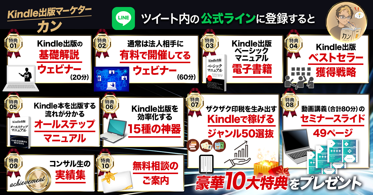 Kindle出版のジャンルで稼げる7選【必読です】